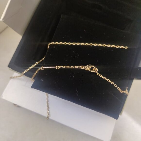 Van Cleef & Arpels 18K Gold Carnelian Necklace - Picture 3 of 6